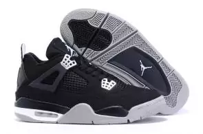 hommes air jordan 4 low blue black